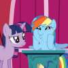 rainbow dash my face when\'s