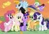 more pony halloween (but guys we already know what Rarity\'s costume is, c\'mon)