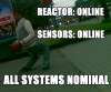 ALL SYSTEMS NOMINAL