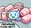 Bravest Warriors, Catbug in a marshmallow pillow fort