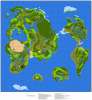 The Dragon Quest 3 map is a warped, real Earth map. MIND = BLOWN