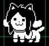 Temmie vibrates intensely
