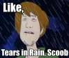 Like, Tears in the rain, Scoob \| Boris: this just feels like a \'Doc\' to me
