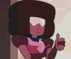 Garnet thumbs up