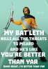 Yutz, you totally sang this to the song\'s tune with Worf\'s voice