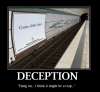 Motivational Image: Deception