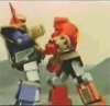 Stop that. Giant robots are meant for punching.