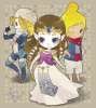 Three forms of Zelda: Princess, Sheik, Tetra. Enough to have all the triforces to herself?