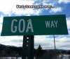 goa way, street name go away